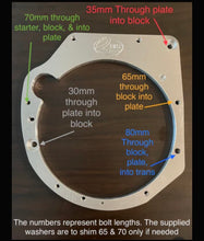 Load image into Gallery viewer, S2000 Transmission Adapter Plate