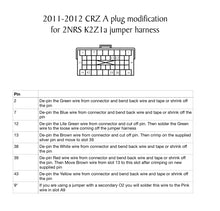 Load image into Gallery viewer, CRZ ZF1 to 8th Gen Si Jumper